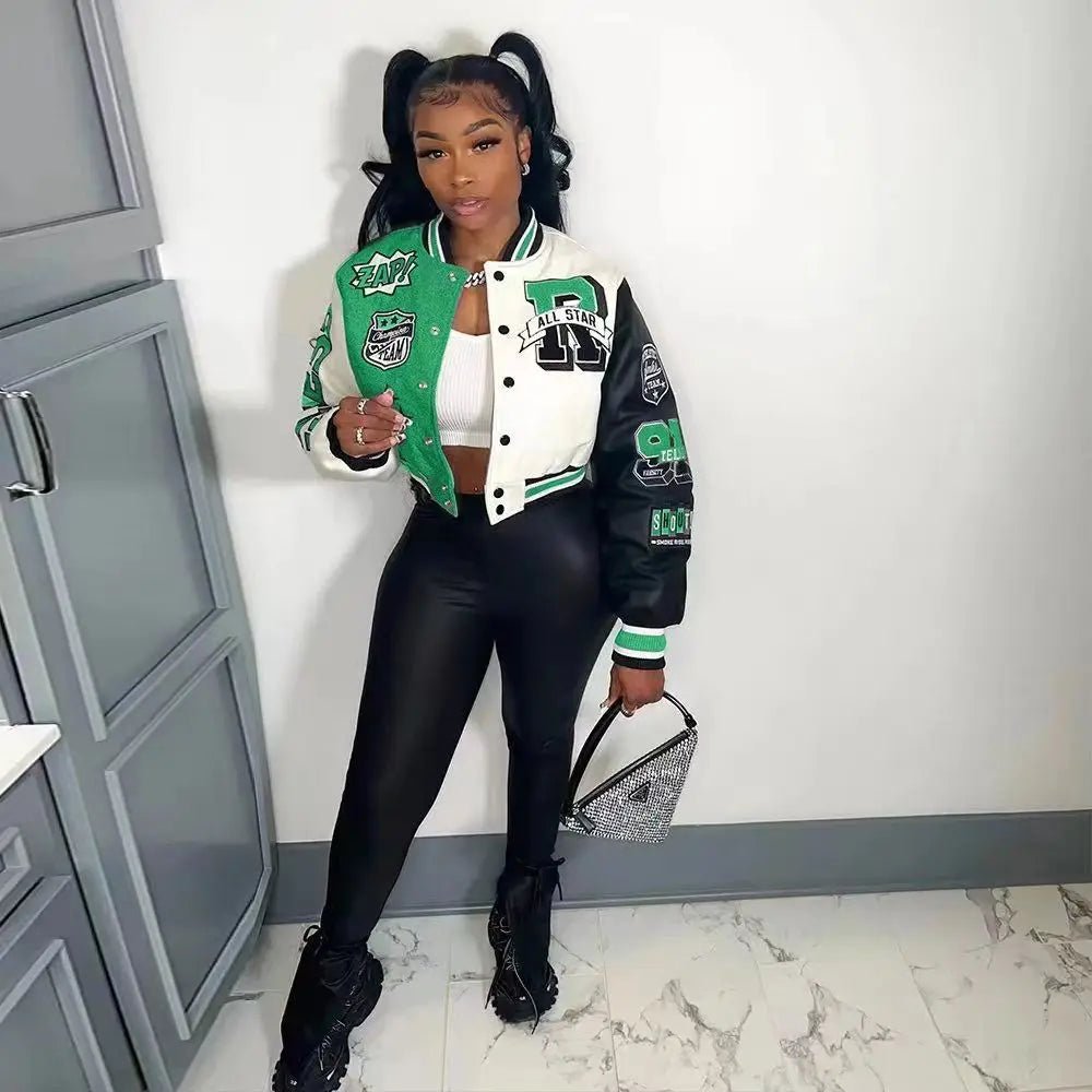 Image of Streetwear Racing Bomber Jacket -  At Casualflowshop 