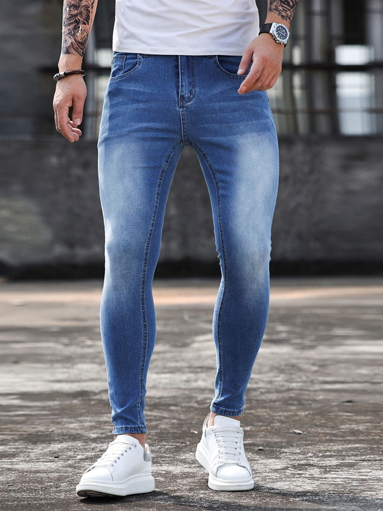 Urban Cool: Jean Pants Streetwear for Effortless Style - Men's Pants-CasualFlowshop 