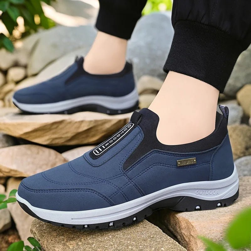 Faux Suede Leather Sneakers showcasing a stylish design with premium faux suede material.