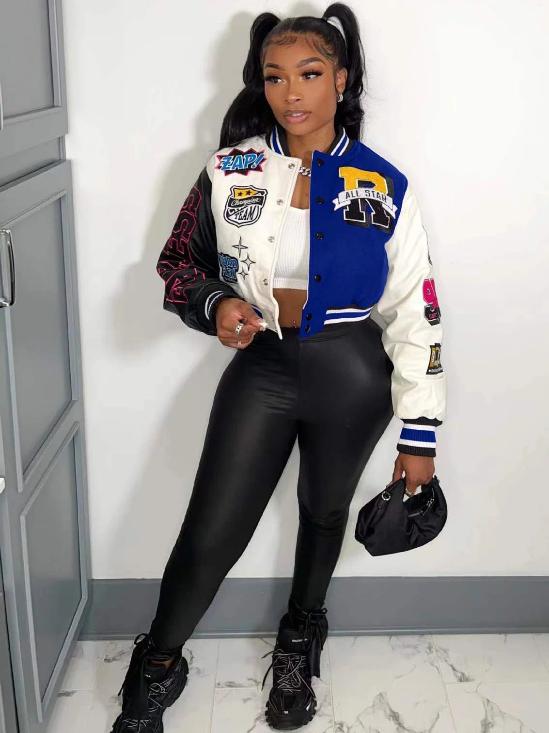 Streetwear Racing Bomber Jacket – Stylish and sporty jacket with a racing-inspired design.