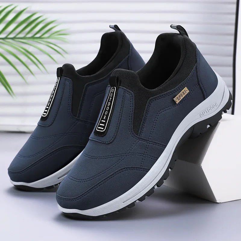 Faux Suede Leather Sneakers showcasing a stylish design with premium faux suede material.