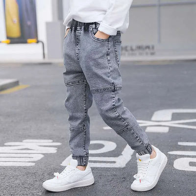 Vaqueros para niños de 4 a 11 años: pantalones vaqueros elegantes y duraderos para uso diario.