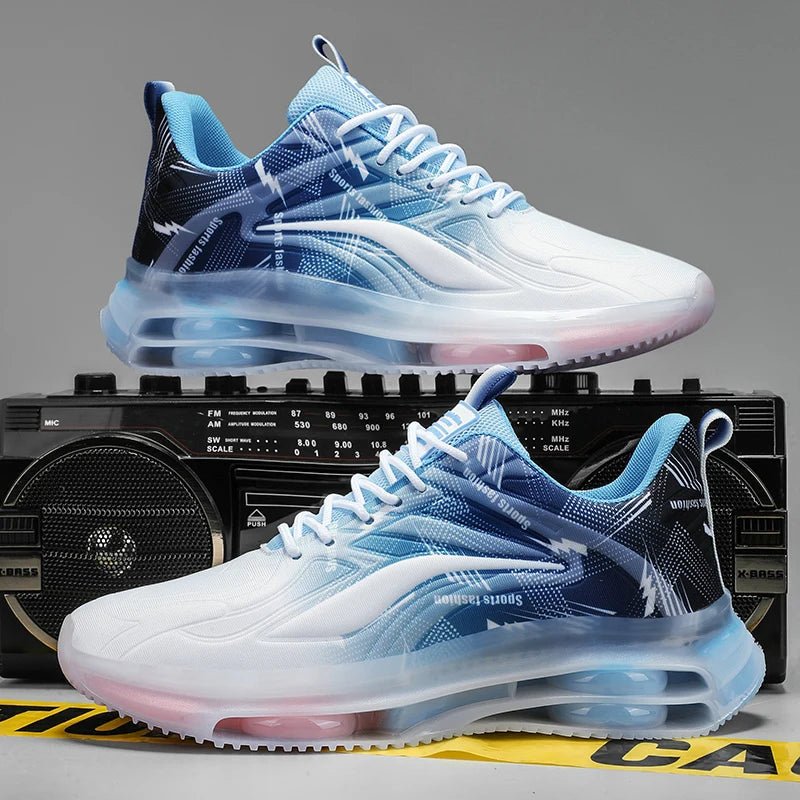 Cushioned running shoes breathable lightweight support - CasualFlowshop