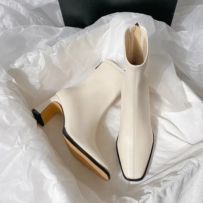 Botas cortas de tacón para mujer: elegantes para cualquier ocasión