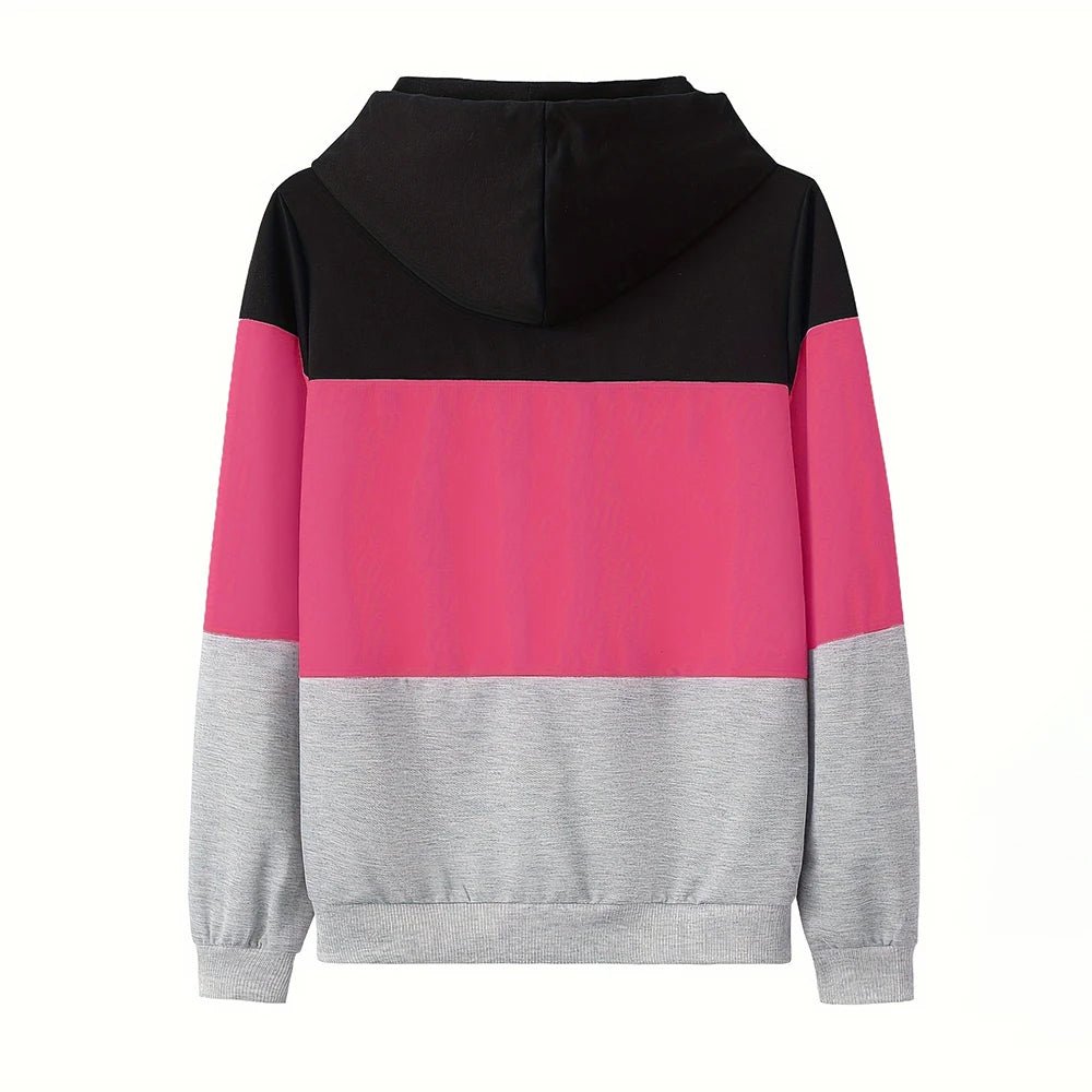 Women's Stripe - Detailed Hoodie and Pants Combo - CasualFlowshop