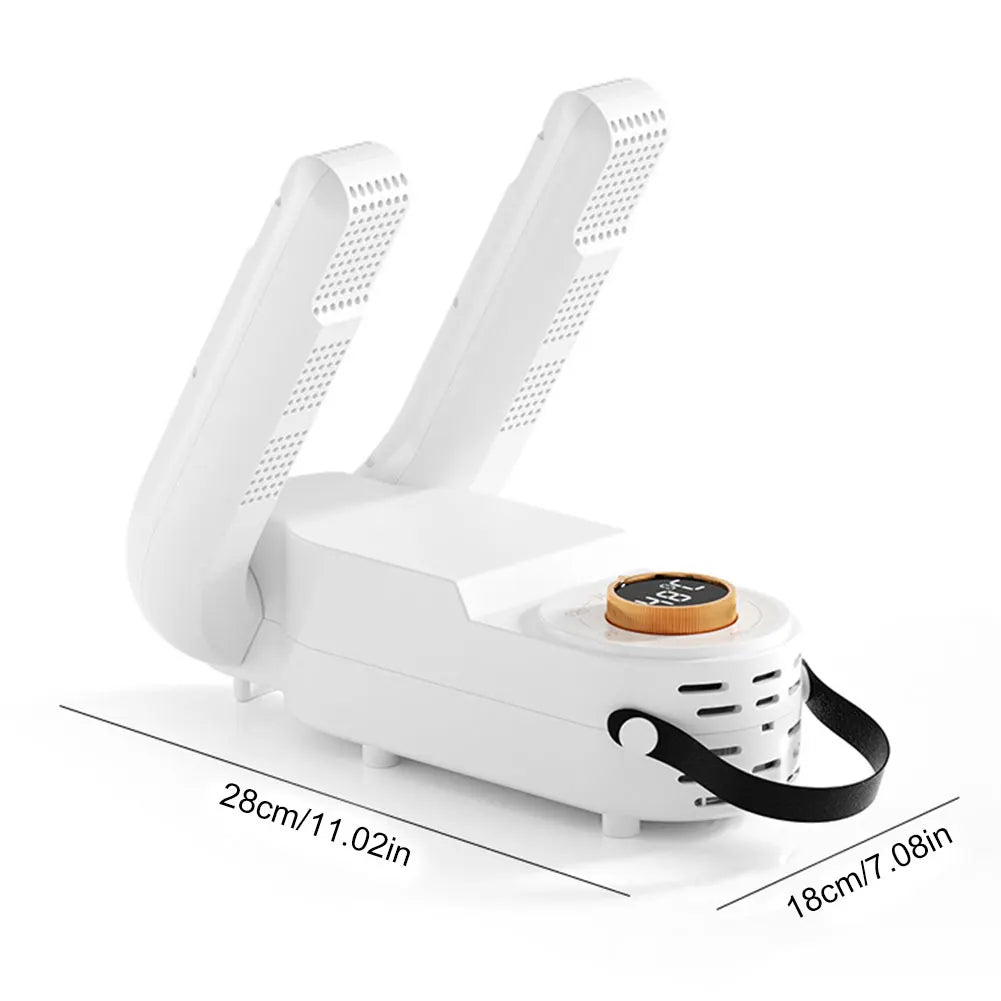 Electric Shoe Dryer – Fast drying, odor removal, and warm air circulation.