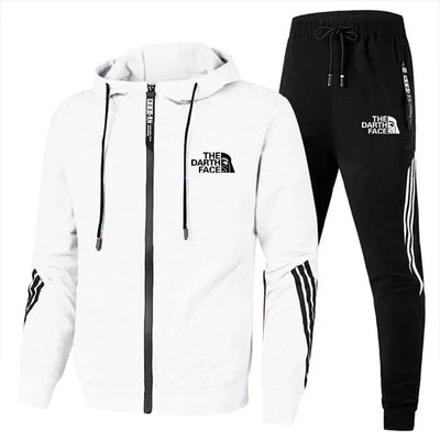 Conjunto deportivo Harajuku para hombre: elegante conjunto de dos piezas