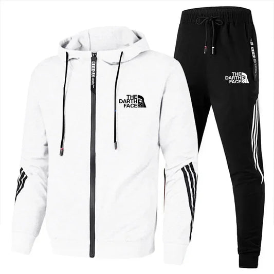 Men's Harajuku Tracksuit – Stylish two-piece set featuring a sleek jacket and trousers, for casual and sporty occasions