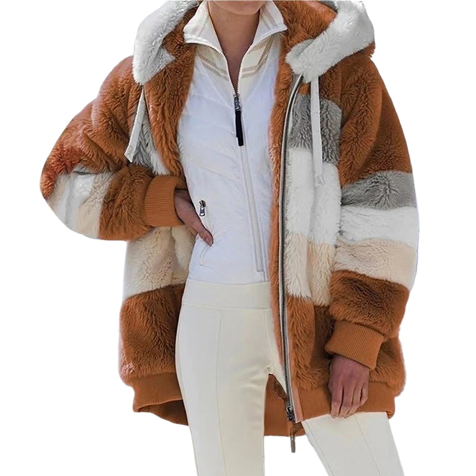 Ultimate Warm Hooded Coat with Drawstring Detail Choice for Staying Cozy and Stylish in All Seasons - CasualFlowshop