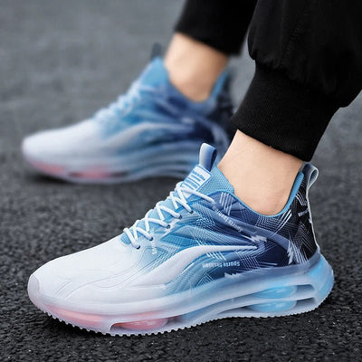 Cushioned running shoes breathable lightweight support