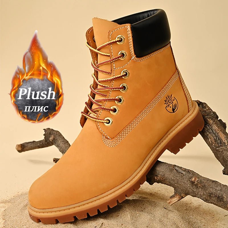 Durable Outdoor Couple Fashion Boots - Stylish and comfortable boots for couples, ideal for hiking and outdoor adventures.