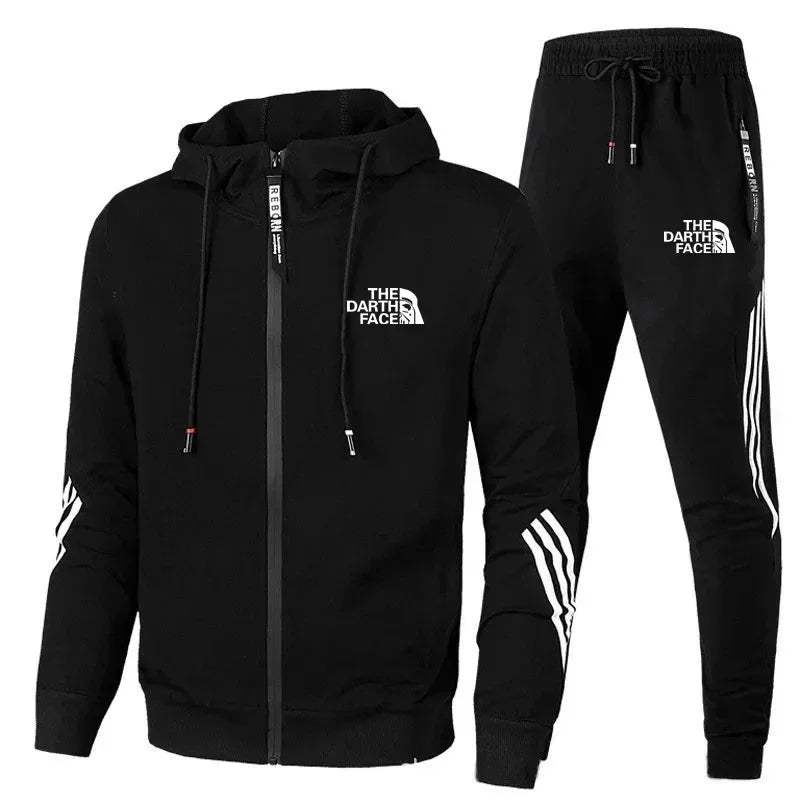 Men's Harajuku Tracksuit – Stylish two-piece set featuring a sleek jacket and trousers, for casual and sporty occasions