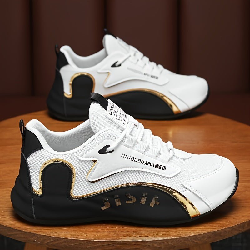 Step Up Your Game with Men's Lace Closure Shoes - A Fusion of Comfort and Fashion - CasualFlowshop
