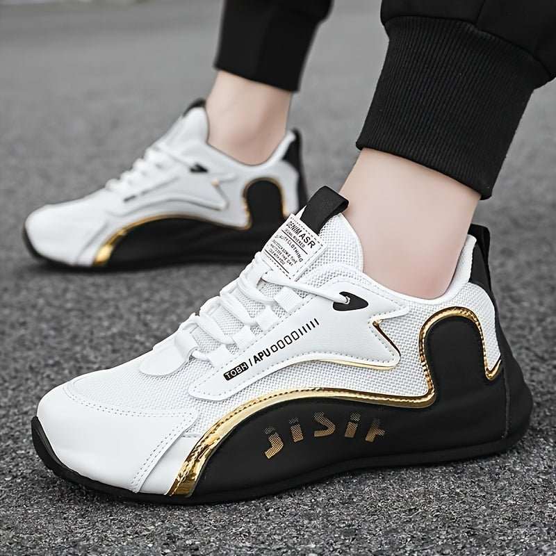 Step Up Your Game with Men's Lace Closure Shoes - A Fusion of Comfort and Fashion - CasualFlowshop