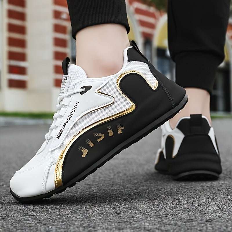 Step Up Your Game with Men's Lace Closure Shoes - A Fusion of Comfort and Fashion - CasualFlowshop