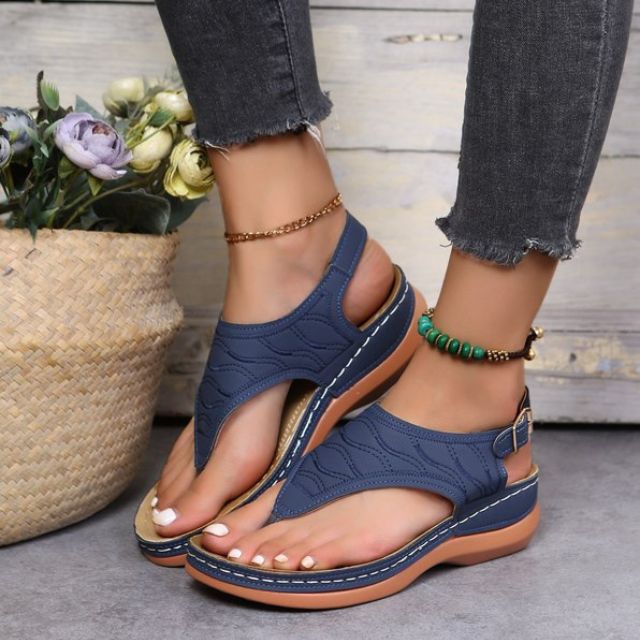 Why Get size ladies wedge sandals for Comfort and Elegance 2024 - Luxe Sandal-CasualFlowshop 