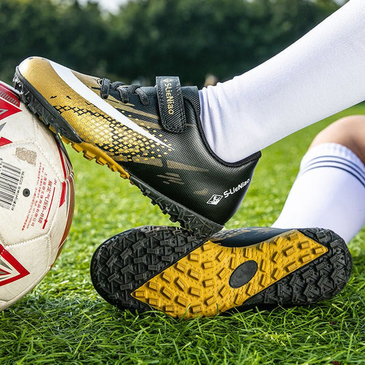 Children Youth Football Shoes – Lightweight & Durable Cleats for Young Players - CasualFlowshop