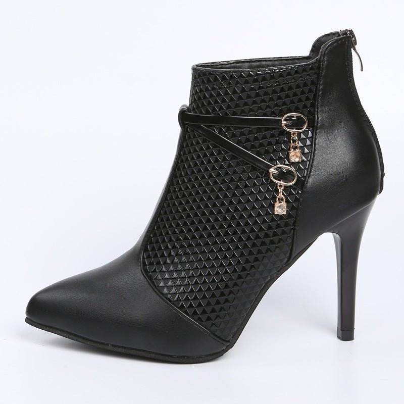 Women's Thigh - High Stiletto Boots – Pointed Toe Party Heels - CasualFlowshop