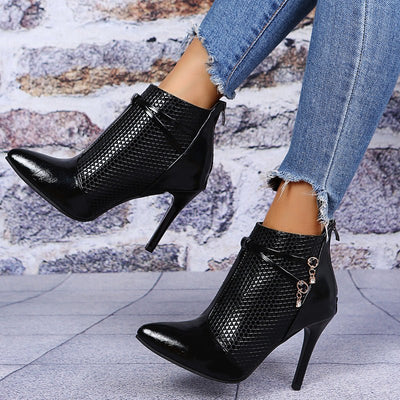 Women's Thigh-High Stiletto Boots – Pointed Toe Party Heels
