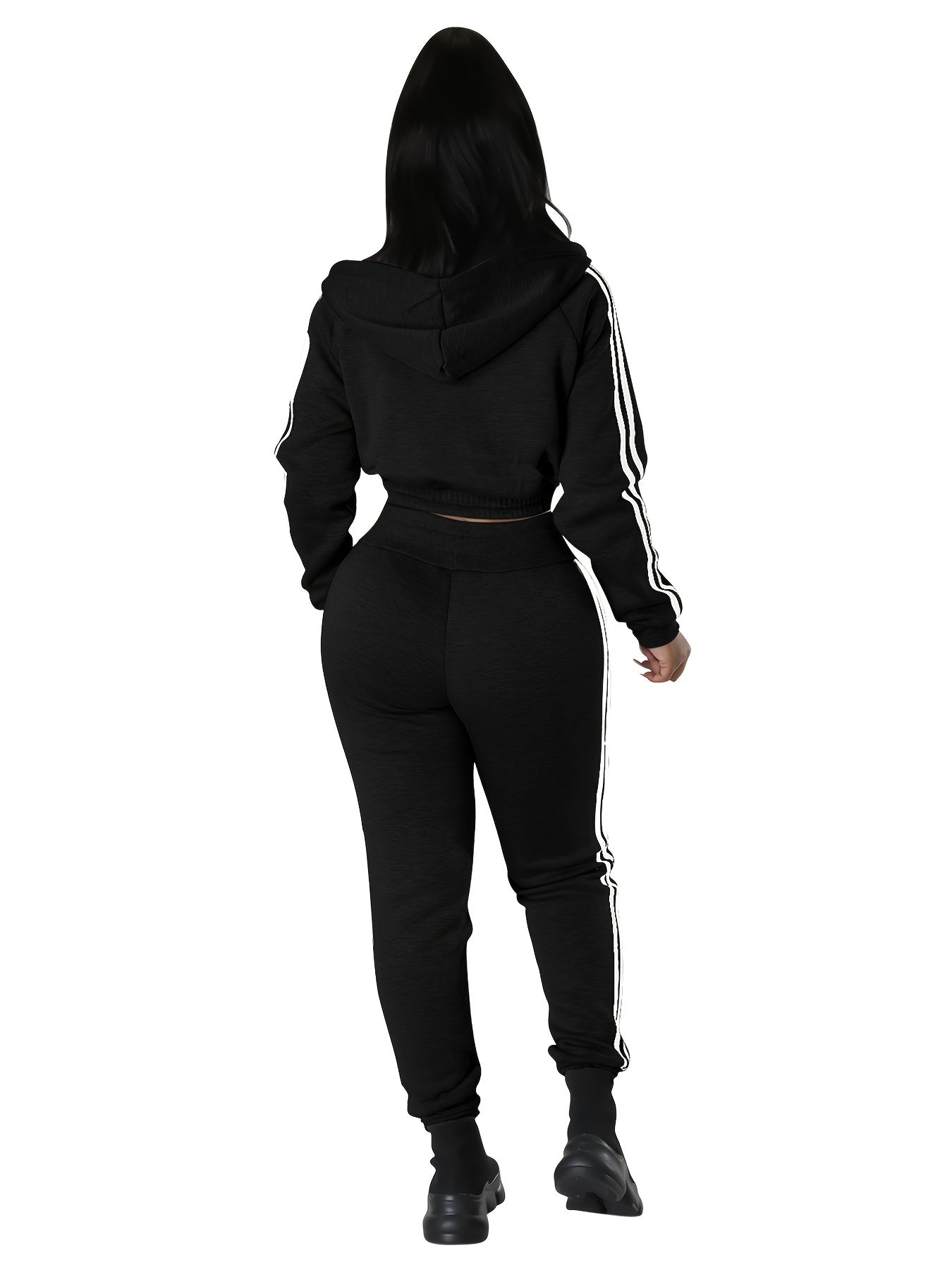 a woman with a Trim Jogger Pants Outfits - casualflowshop