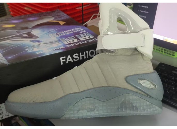 Men’s LED High - Top Sneakers – Step Into Light, Style & Comfort - CasualFlowshop