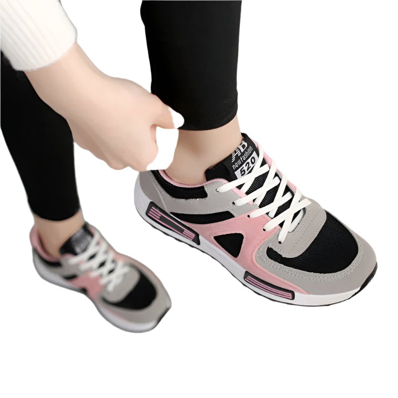 Breathable Color - Match Sneakers for Women – Lightweight Flat Shoes for All Seasons - CasualFlowshop