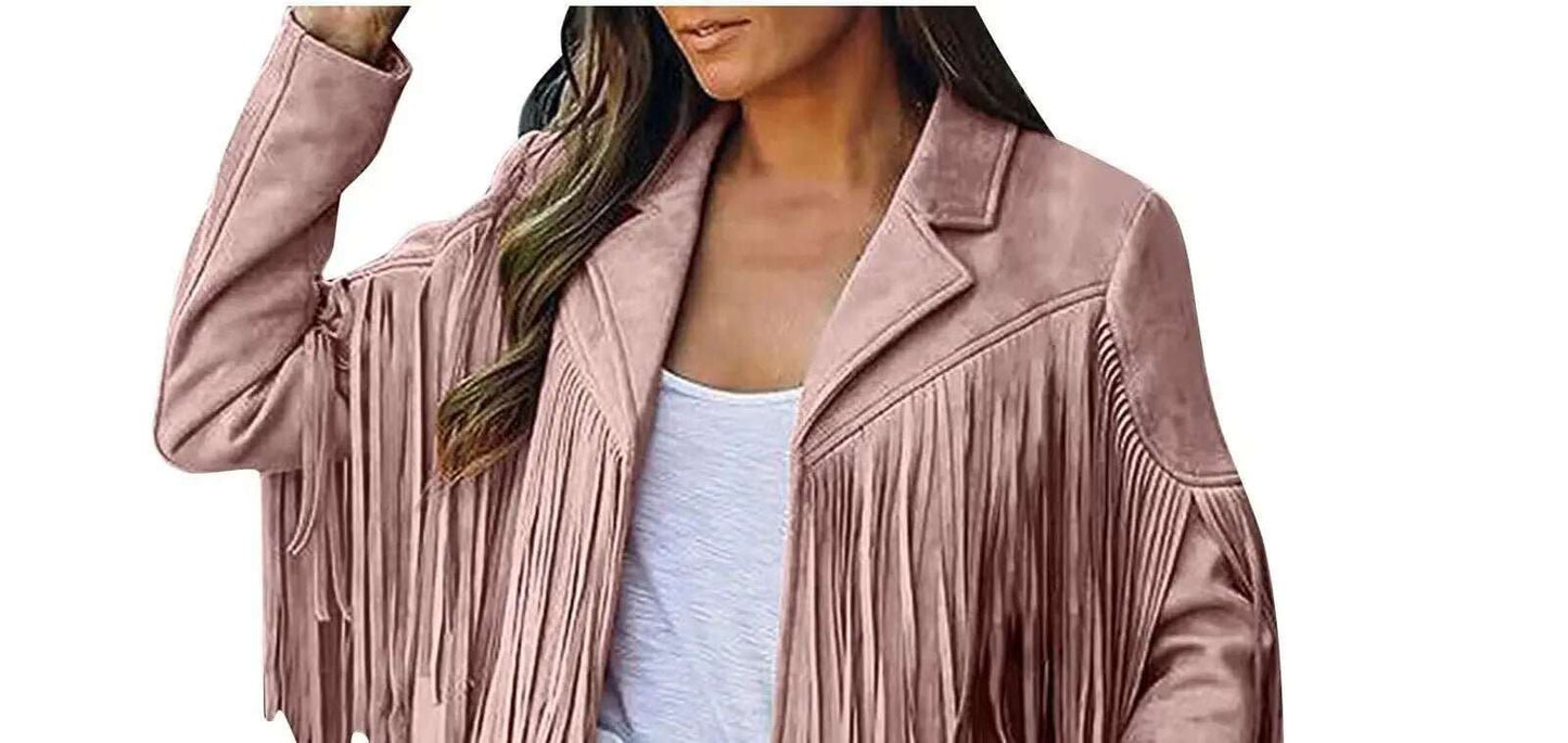 Stylish Crop Jacket for Women - A Trendy Bomber Jacket Spring and Fall - CasualFlowshop