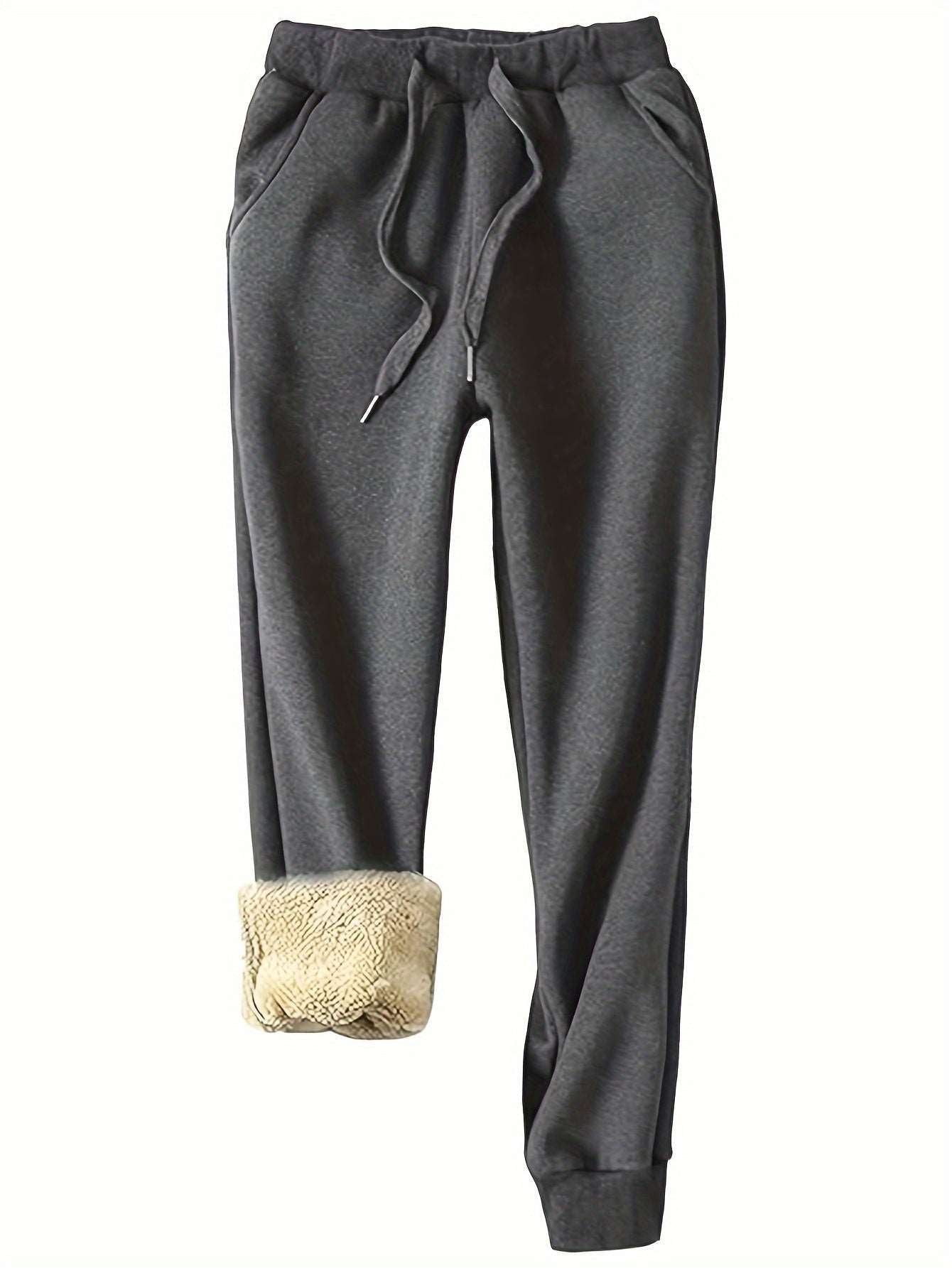 Experience Unparalleled Warmth and Style with Women's Thickened Cashmere Pants - CasualFlowshop