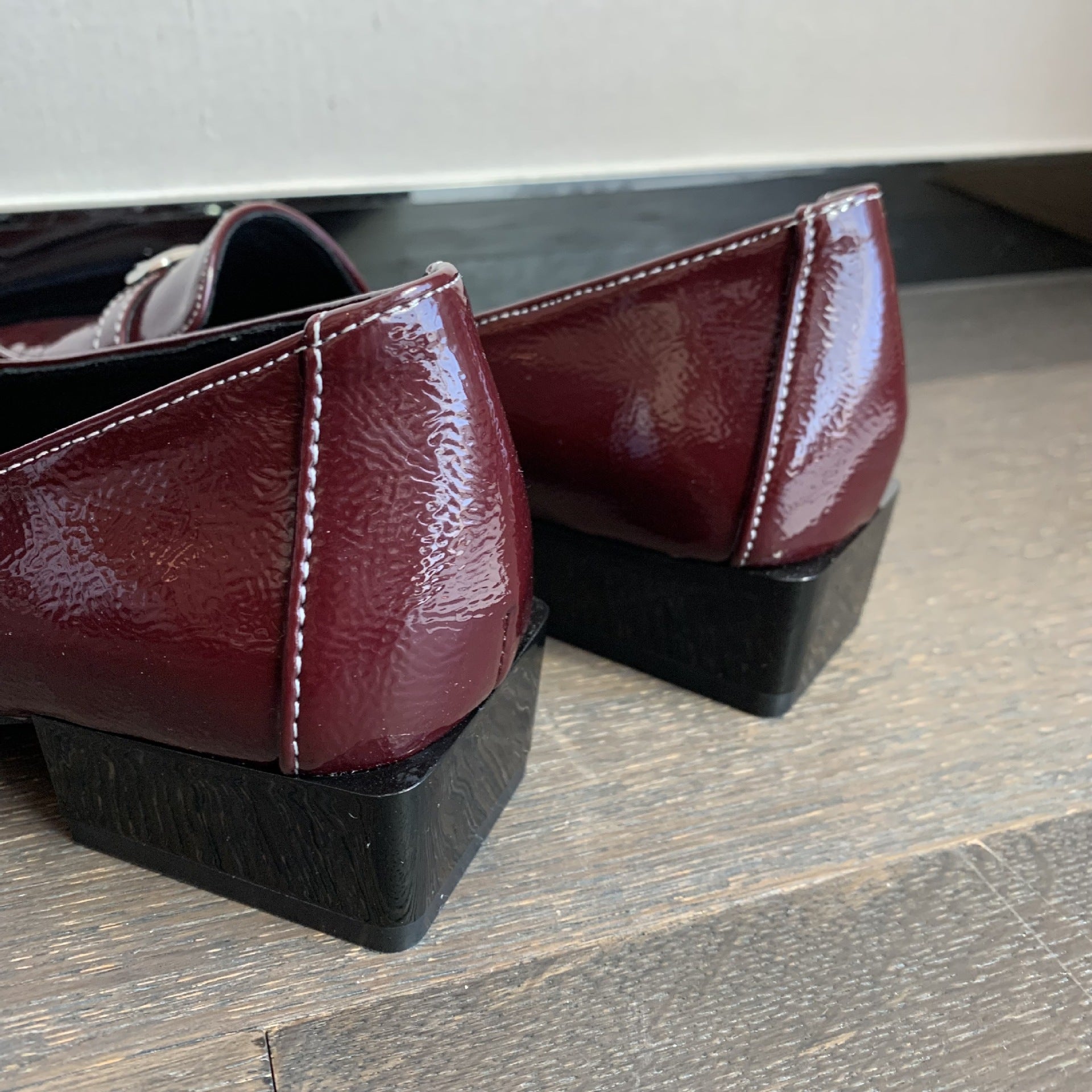 Stylish Chunky Heel Pointed Toe Shoes - CasualFlowshop