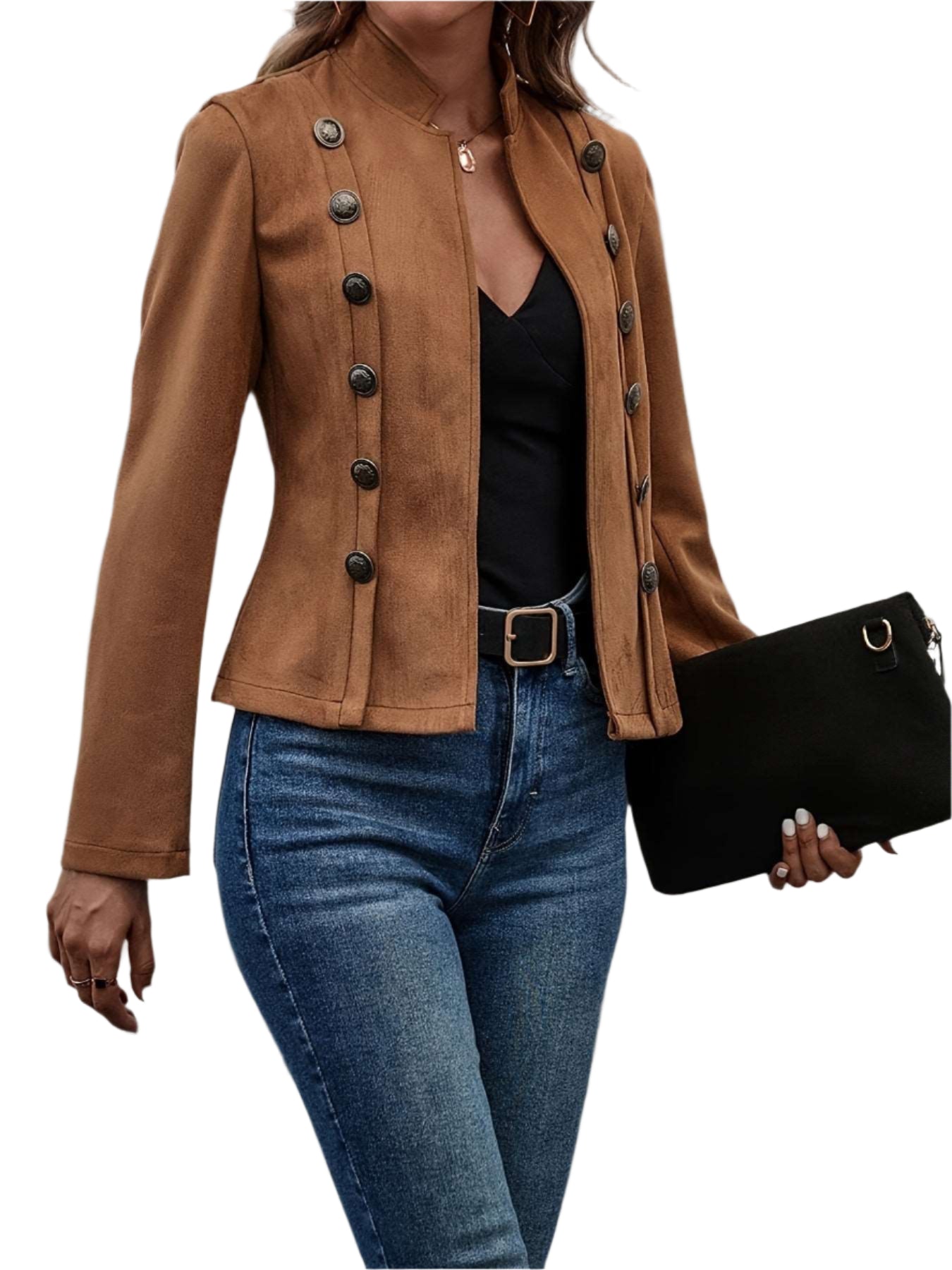 Women's Fashion Leather Jacket - CasualFlowshop