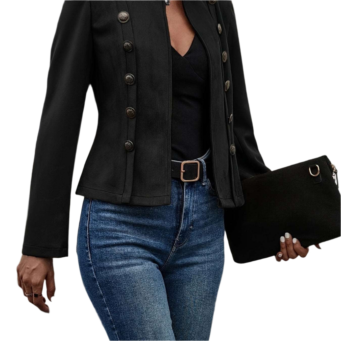 Women's Fashion Leather Jacket - CasualFlowshop
