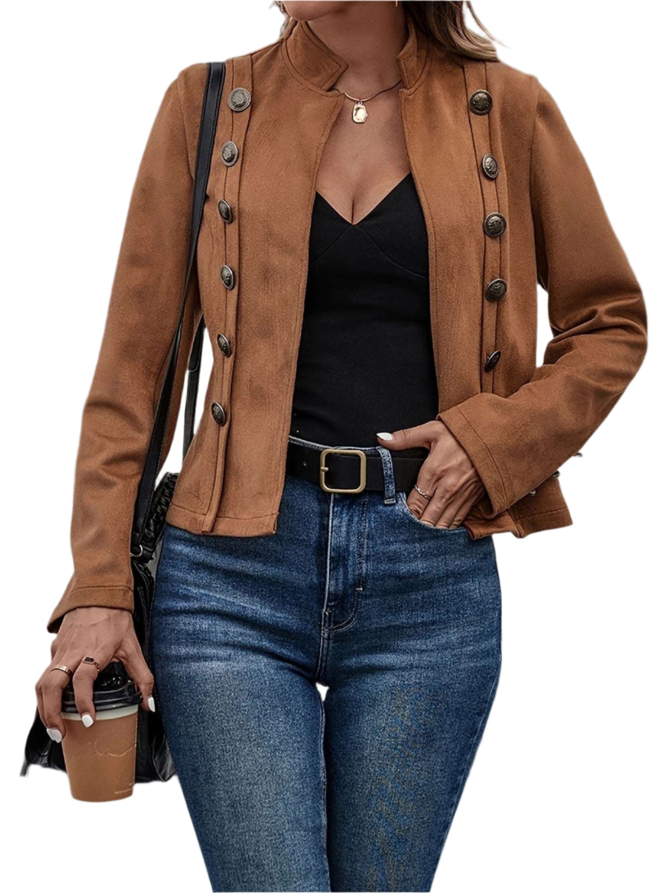 Women's Fashion Leather Jacket - CasualFlowshop