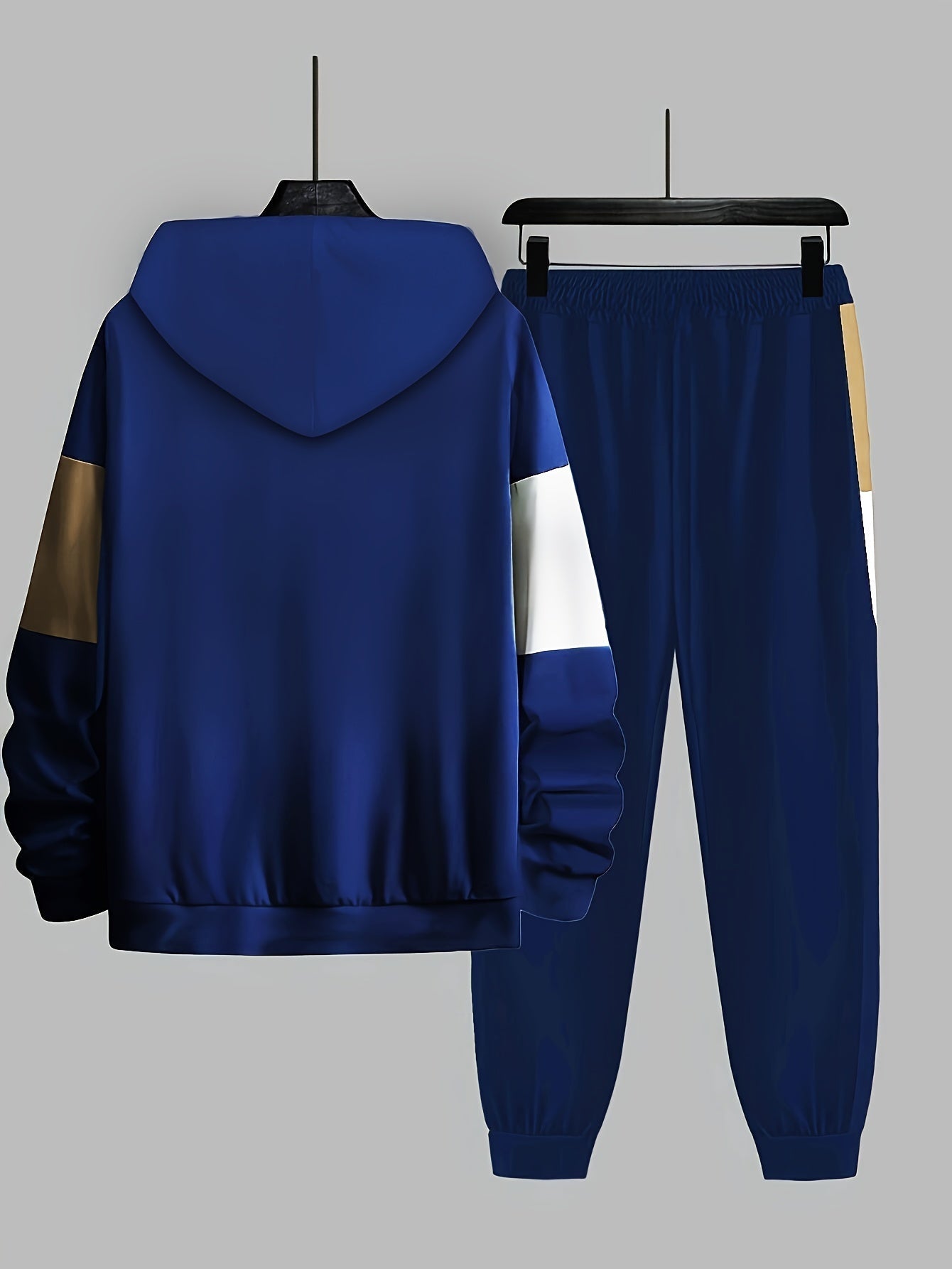 Men's Plus  Size Tailored Comfort Two -Piece Set - CasualFlowshop
