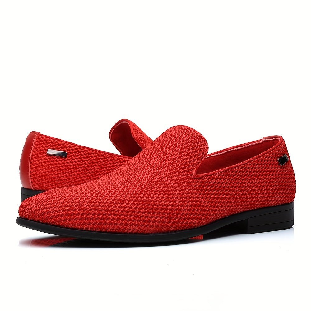 A pair of minimalist flat loafers shoes in a sleek design, perfect for any occasion - CasualFlowshop