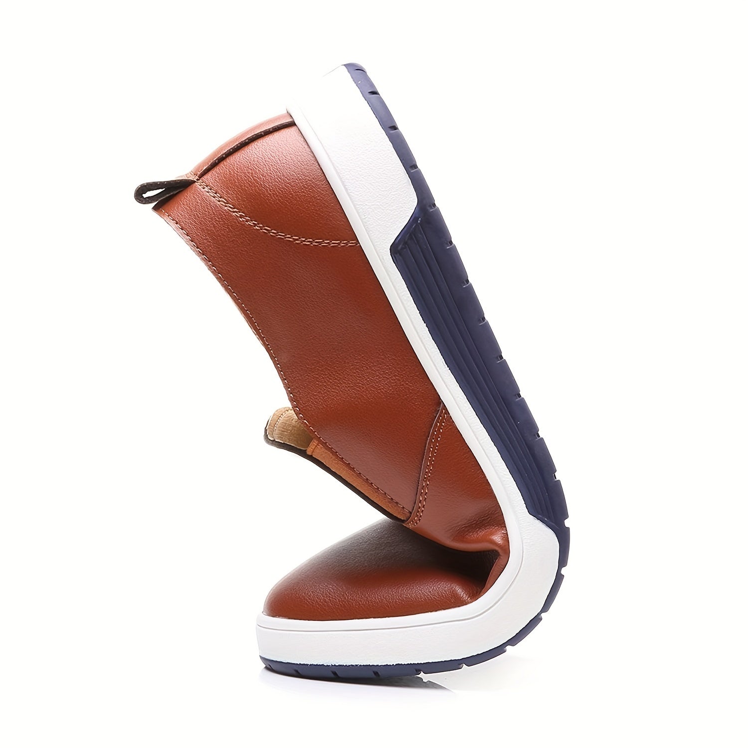 A pair of minimalist flat loafers shoes in a sleek design, perfect for any occasion - CasualFlowshop