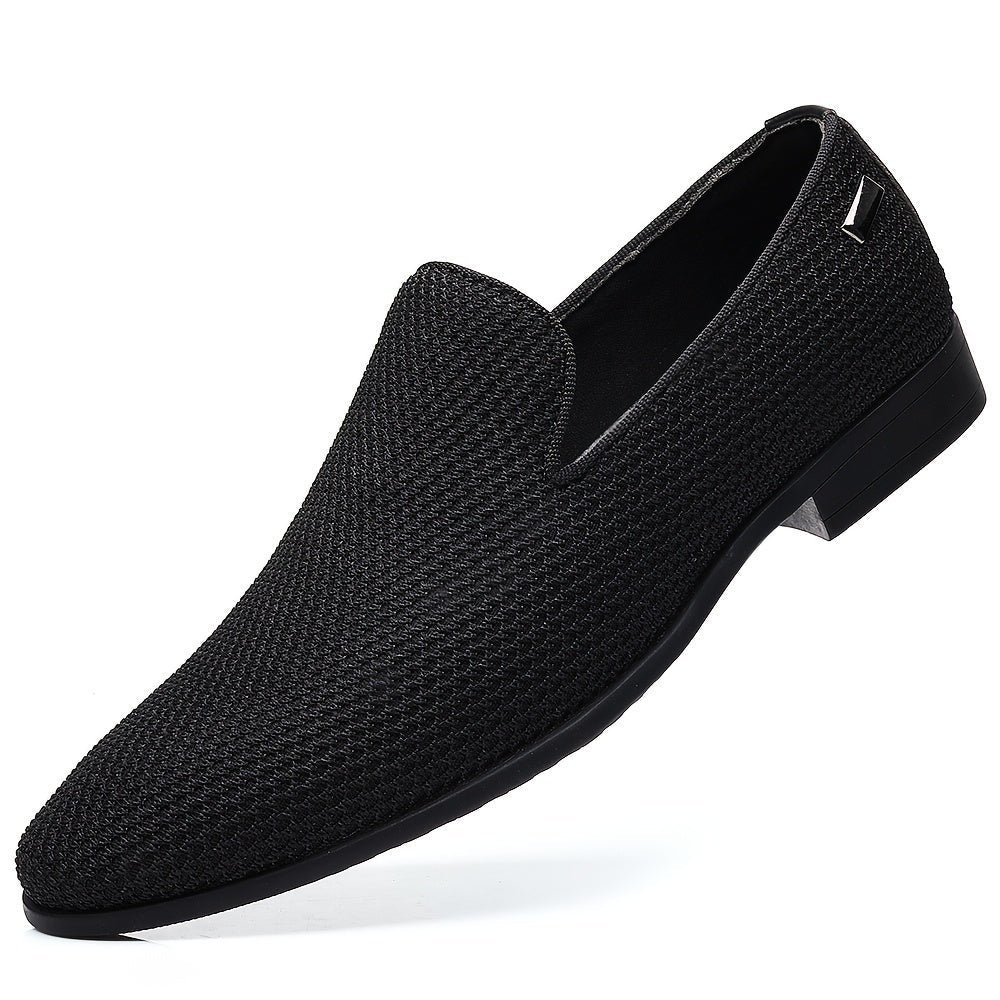 A pair of minimalist flat loafers shoes in a sleek design, perfect for any occasion - CasualFlowshop