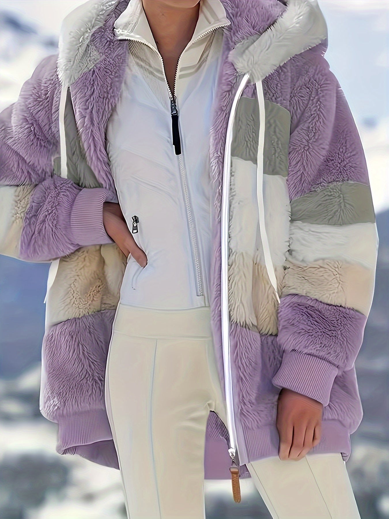 Ultimate Warm Hooded Coat with Drawstring Detail Choice for Staying Cozy and Stylish in All Seasons - CasualFlowshop