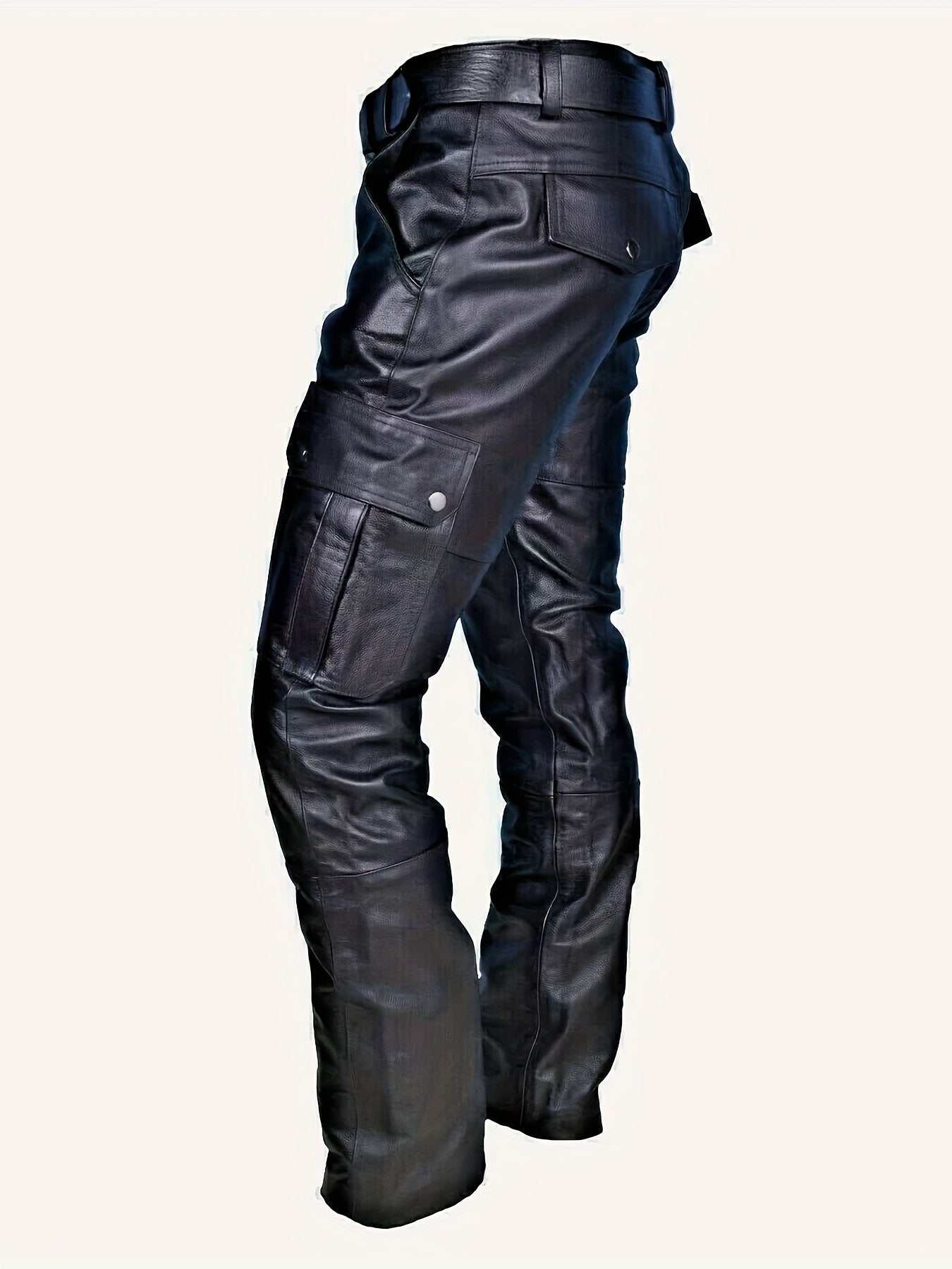 Upgrade Your Seasonal Style with Men's Leather Pants for Autumn and Winter - CasualFlowshop