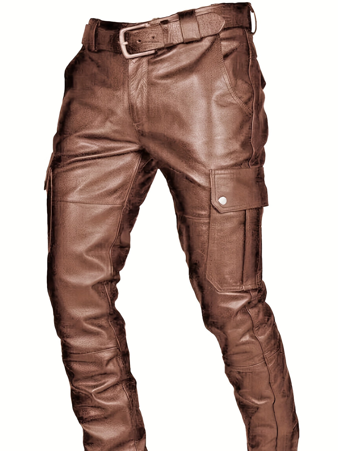 Upgrade Your Seasonal Style with Men's Leather Pants for Autumn and Winter - CasualFlowshop