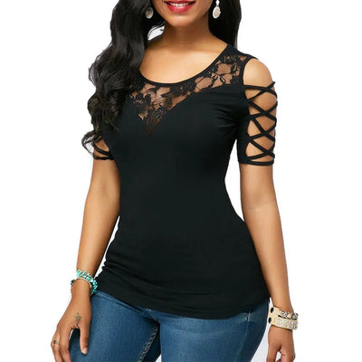 Blusa de verano para mujer: bonito detalle de lazo en las mangas