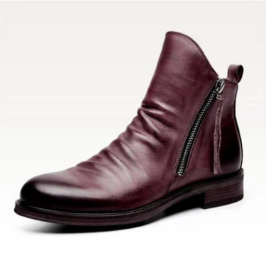 Men's Martin Winter Boots: Embrace the Cold in Style and Comfort - men shoes-CasualFlowshop 