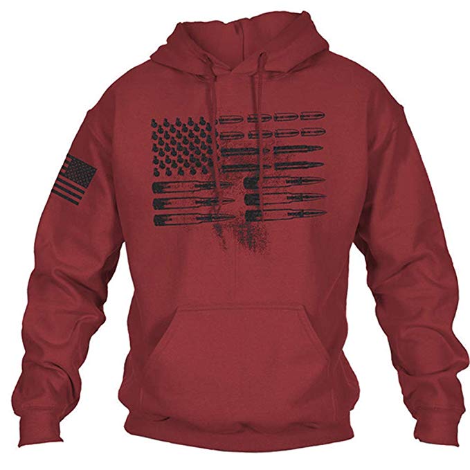 Why Are Our American Flag Pullover Hoodie Sweatercoats the Perfect Blend of Style and Patriotism? - Men's Sweater, sweater-CasualFlowshop 