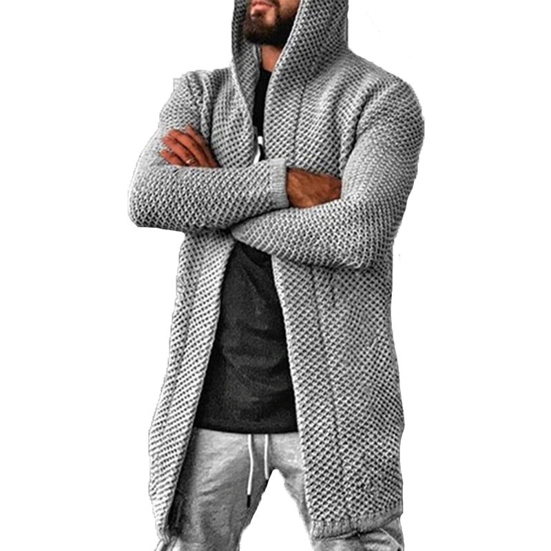 Stylish Cardigan Blazer for Men - The Ultimate Fusion of Elegance and Comfort - Cardigans, Hooded Cardigans, Men's Sweater, Sweaters-CasualFlowshop 