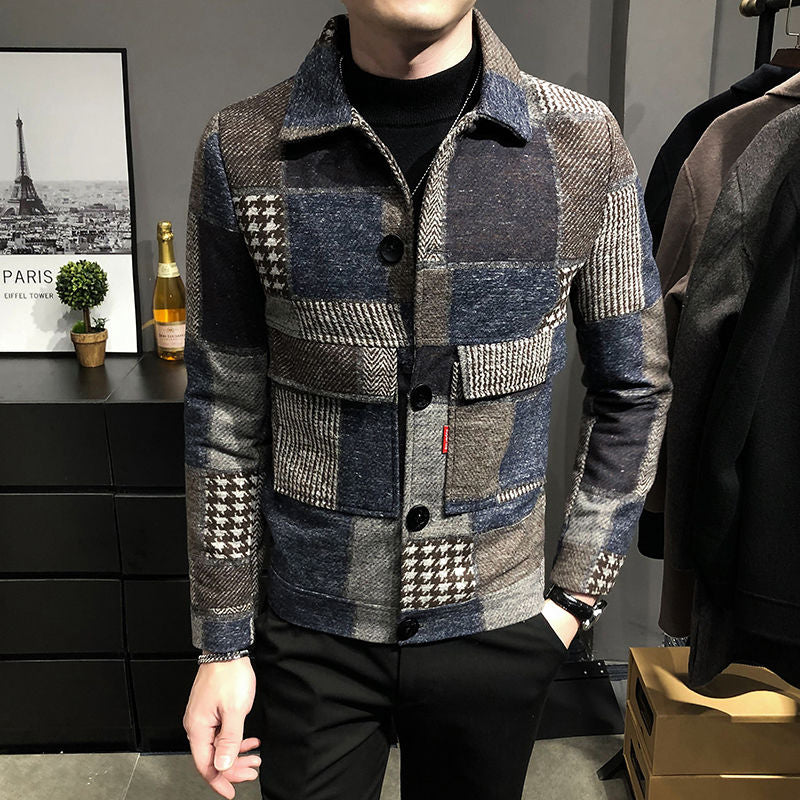 Elevate Your Style and Comfort with Our Men's Artisan Stitched Jacket: Discover Unmatched Elegance Today - Art in Attire, Men's Jacket-CasualFlowshop 