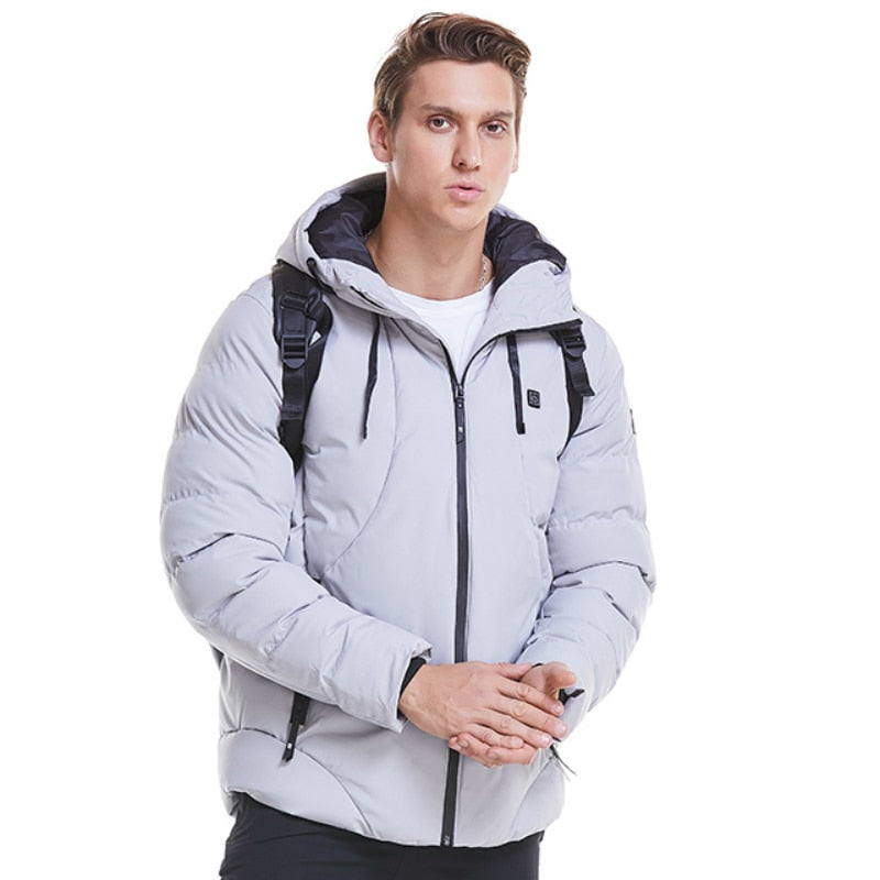 Men's Heated Jacket size: Your Warm Companion for Winter Chills - Now with Free Delivery! - Vest-CasualFlowshop