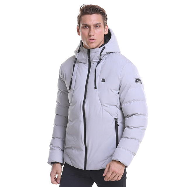 Heated Jacket: Your Warm Companion for Winter Chills - Now with Free Delivery! - Jacket, Men Jackets, Men's Jacket, Vest-CasualFlowshop 